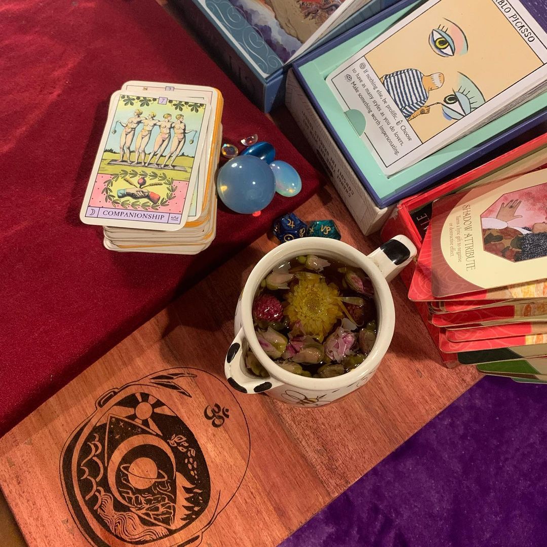 Maruti at the work table